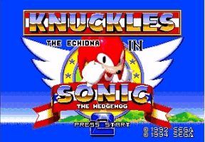 Sonic and Knuckles & Sonic 2 Title Screen